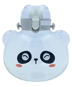 SANJARY Water Bottle with Straw 1000 ml Pack of 1 Grey