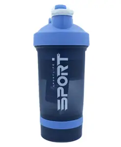SANJARY Unbreakable Gym Bottle 450 Ml Pack of 1 Blue