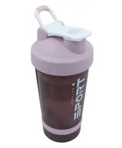 SANJARY Unbreakable Gym Bottle 450 ml Pack of 1 Pink