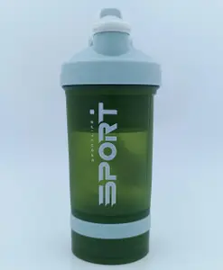 SANJARY Unbreakable Gym Bottle 450 ml Pack of 1 Green