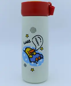 Sanjary Insulated Water Bottle White - 350 ml