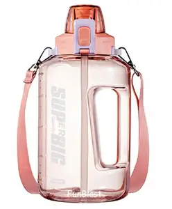 FunBlast Big Water Bottle for Gym Pink - 1500 ml