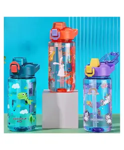 Mihar Essentials Straw Sipper Sea Blue - 500 ml