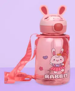 Mihar Essentials Kids Straw Sipper Bottle Pink - 760 ml