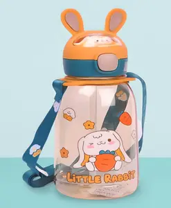 Mihar Essentials Kids Straw Sipper Bottle Orange - 760 ml