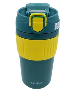 Sanjary Basic Handy Stainless Steel 304 Water Bottle Green - 480 ml