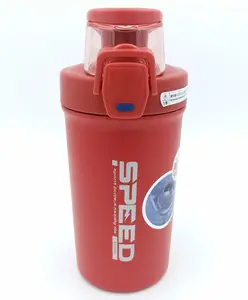 Sanjary Vacuum Insulated Stainless Water Bottle Red - 470 ml