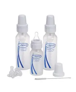Dr. Brown's BPA Free Polypropylene Starter Kit Pack of 3