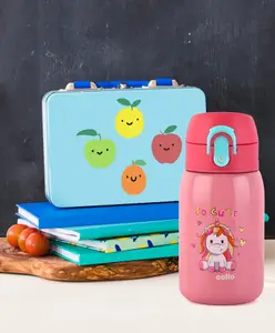 Cello Junior Hot & Cold Stainless Steel Kids Water Bottle - 275 ml (Color May Vary)