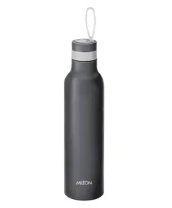 Milton 22 Smarty Thermosteel Hot & Cold Water Bottle Black - 720 ml