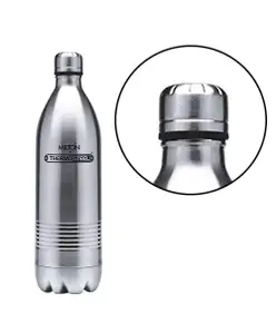 Milton Thermosteel Duo Dlx Insulated Hot & Cold Bottle Silver - 1500 ml