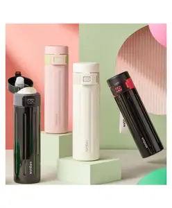 YAMAMA Water Bottles Lia Hot And Cold Stainless Steel Water Bottle Thermos Flask Thermosteel Bottle, Insulated Double-Wall Stainless Steel Water Bottle For Office 500 ml (Pack of 1 Color May Vary)