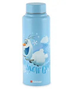 Cello Vortex 3D Olaf Stainless Steel Water Bottle - 727 ml