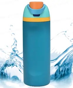 FunBlast Vacuum Insulated Sip & Swig Water Bottle 570ml- Green