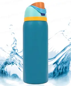 FunBlast Vacuum Insulated Sip & Swig Water Bottle 960ml- Green