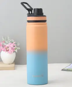 Servewell Thunder Pro Vacuum Stainless Bottle Orange & Blue - 725 ml