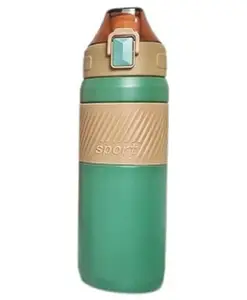 Ji & Ja Ji and Ja Hycup 500 ml, Hot & Cold, Stainless Steel, Double-Wall Vacuum Insulated, Flasks, Thermoses, Leakproof, Sports Water Bottles for Men, Women, Adults, Gym, Office, and Travel. (Multicolour)