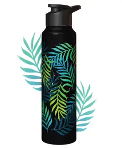 Speedex Simplex Stainless Steel 1 Litre Water Bottle For Men Woman And Kids (1000 ml, Printed)