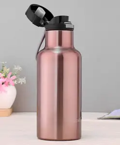 Servewell Pirate Inner & Outer Stainless Steel Vacuum Bottle Copper Gold - 500 ml