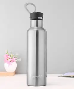 Servewell Pirate Inner & Outer Stainless Steel Vacuum Bottle Charcoal Grey - 750 ml