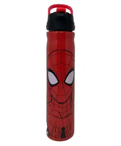Spider Man Aluminum Sipper Water Bottle Red - 730 ml