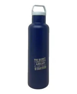 HOOM Aluminium Sipper Water Bottle Blue - 600 ml