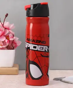 Marvel Spider Man Theme Sipper Bottle Red - 500 ml