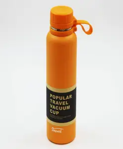 Rushabh Novelty Insulated , BPA Free, leakproof, hot and cold, bottle for school, college, office and travelling Water Bottle - 1207-Orange -1000ml