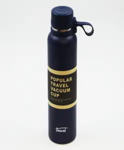 Rushabh Novelty Insulated , BPA Free, leakproof, hot and cold, bottle for school, college, office and travelling Water Bottle - 1207-Blue -1000ml