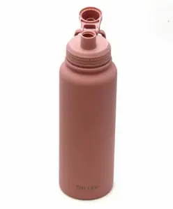 Rushabh Novelty Insulated , BPA Free, leakproof, hot and cold, bottle for school, college, office and travelling Water Bottle - 9290-Peach -1000ml