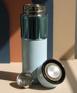 Rushabh Novelty Insulated , BPA Free, leakproof, hot and cold, bottle for school, college, office and travelling Water Bottle - 1319-Blue -500ml