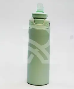 Rushabh Novelty Insulated , BPA Free, leakproof, hot and cold, bottle for school, college, office and travelling Water Bottle - 1195-Green -500ml