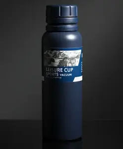 Rushabh Novelty Insulated , BPA Free, leakproof, hot and cold, bottle for school, college, office and travelling Water Bottle - 1205-Blue -600ml