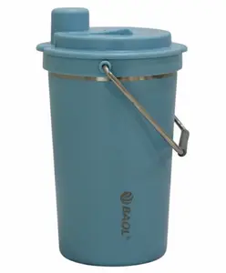 Rushabh Novelty Insulated , BPA Free, leakproof, hot and cold, bottle for school, college, office and travelling Water Bottle - 211-630-Blue -630ml