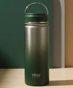 Rushabh Novelty Insulated , BPA Free, leakproof, hot and cold, bottle for school, college, office and travelling Water Bottle - 8852-Green -530ml