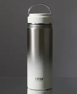 Rushabh Novelty Insulated , BPA Free, leakproof, hot and cold, bottle for school, college, office and travelling Water Bottle - 8852-White -530ml