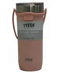 Rushabh Novelty Insulated , BPA Free, leakproof, hot and cold, bottle for school, college, office and travelling Water Bottle - 8767B-Peach -710ml