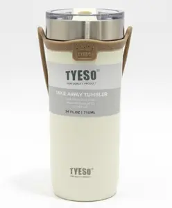 Rushabh Novelty Insulated , BPA Free, leakproof, hot and cold, bottle for school, college, office and travelling Water Bottle - 8767B-Cream -710ml