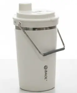 Rushabh Novelty Insulated , BPA Free, leakproof, hot and cold, bottle for school, college, office and travelling Water Bottle - 211-630-Cream -630ml