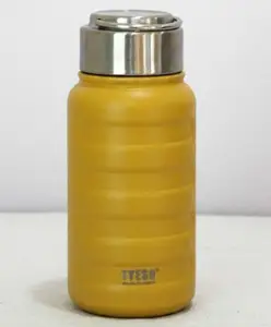 Rushabh Novelty Insulated , BPA Free, leakproof, hot and cold, bottle for school, college, office and travelling Water Bottle - 8832-Yellow -270ml