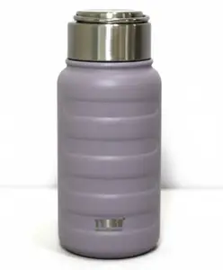 Rushabh Novelty Insulated , BPA Free, leakproof, hot and cold, bottle for school, college, office and travelling Water Bottle - 8832-Purple -270ml