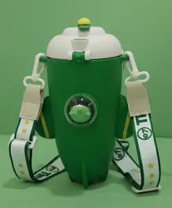 Rushabh Novelty Insulated , BPA Free, leakproof, hot and cold, bottle for school, college, office and travelling Water Bottle - 441-Green -550ml