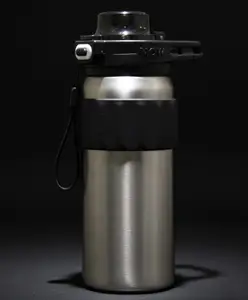 Rushabh Novelty Insulated , BPA Free, leakproof, hot and cold, bottle for school, college, office and travelling Water Bottle - 2405-Grey -620ml