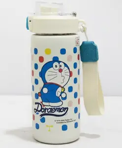 Rushabh Novelty Insulated , BPA Free, leakproof, hot and cold, bottle for school, college, office and travelling Water Bottle - 10001-Cream -540ml