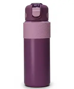 Rushabh Novelty Insulated , BPA Free, leakproof, hot and cold, bottle for school, college, office and travelling Water Bottle - 1466-Pink -500ml