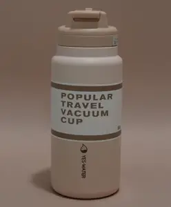 Rushabh Novelty Insulated , BPA Free, leakproof, hot and cold, bottle for school, college, office and travelling Water Bottle - 795-Peach -650ml