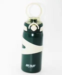 Rushabh Novelty Insulated , BPA Free, leakproof, hot and cold, bottle for school, college, office and travelling Water Bottle - 22207-Green -500ml