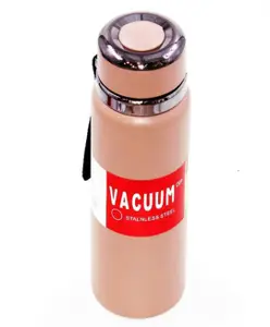 Rushabh Novelty Insulated , BPA Free, leakproof, hot and cold, bottle for school, college, office and travelling Water Bottle - 1309-Peach -600ml