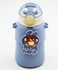 Rushabh Novelty Insulated , BPA Free, leakproof, hot and cold, bottle for school, college, office and travelling Water Bottle - 21013-Blue -600ml