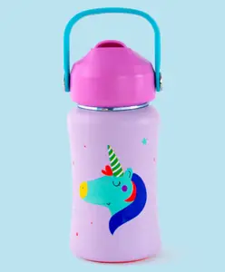 Rabitat Stainless Steel Play 3.0 Sipper Bottle Love you to the moon - 350 ml